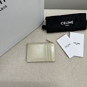 CELINE | CUIR TRIOMPHE ZIPPER CARDHOLDER IN SHINY CALFSKIN 03 - 3
