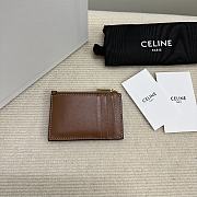 CELINE | CUIR TRIOMPHE ZIPPER CARDHOLDER IN SHINY CALFSKIN 04 - 4