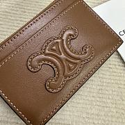 CELINE | CUIR TRIOMPHE ZIPPER CARDHOLDER IN SHINY CALFSKIN 04 - 2