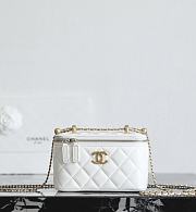 CHANEL | Mini Vanity Case In White - 1