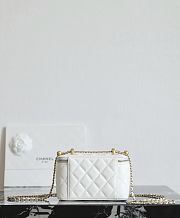 CHANEL | Mini Vanity Case In White - 6