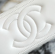CHANEL | Mini Vanity Case In White - 3