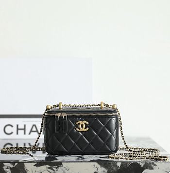 CHANEL | Mini Vanity Case In Black