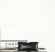 CHANEL | WOC Lambskin Black Size 19x12x8 cm - 6