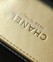 CHANEL | WOC Lambskin Black Size 22x14.5x8 cm - 2