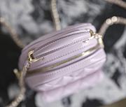 CHANEL | CC Mini Classic Backpack Carviar In Pink  - 6