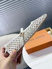 LOUIS VUITTON | Romy Flat Ballerina Ecru White - 3