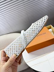 LOUIS VUITTON | Romy Flat Ballerina White - 5