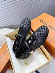 LOUIS VUITTON | Romy Flat Ballerina Black - 1