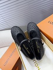 LOUIS VUITTON | Romy Flat Ballerina Black - 6
