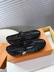 LOUIS VUITTON | Romy Flat Ballerina Shiny Black - 5