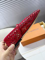 LOUIS VUITTON | Romy Flat Ballerina Red - 2