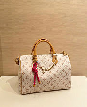 LOUIS VUITTON | Speedy Soft 30 Lucky Monogram Dune/Pink M15108 - 1