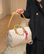 LOUIS VUITTON | Speedy Soft 30 Lucky Monogram Dune/Pink M15108 - 3