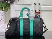 LOUIS VUITTON | Keepall Bandoulière 25 Bamboo Green - 6
