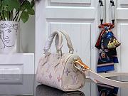 LOUIS VUITTON | Nano Speedy Embossed grained cowhide leather Dream Beige - 5