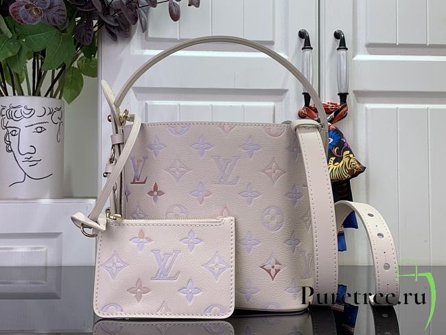 LOUIS VUITTON | All In BB Embossed grained cowhide leather Dream Cream - 1