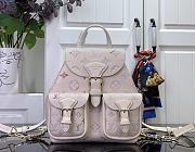 LOUIS VUITTON | Backup Backpack Embossed cowhide Dream Cream Color - 1