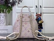 LOUIS VUITTON | Backup Backpack Embossed cowhide Dream Cream Color - 5