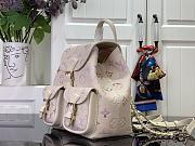 LOUIS VUITTON | Backup Backpack Embossed cowhide Dream Cream Color - 3