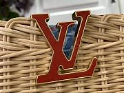 LV x TM Capucines BB Rattan/Cowhide Red - 3