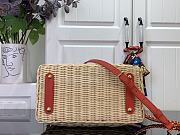 LV x TM Capucines BB Rattan/Cowhide Red - 4