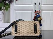 LV x TM Capucines Mini Rattan/Cowhide Black - 6