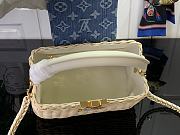 LV x TM Capucines Mini Rattan/Cowhide White - 3