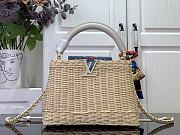 LV x TM Capucines BB Rattan/Cowhide White - 1