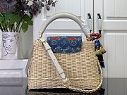 LV x TM Capucines BB Rattan/Cowhide White - 3