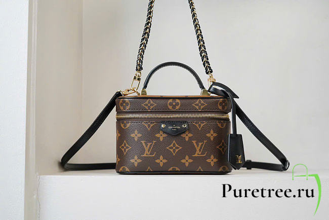 LOUIS VUITTON | Vanity Chain Pouch Monogram Reverse Canvas - 1