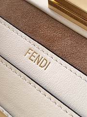 FENDI | Peekaboo Soft Small Bag Camellia leather bag - 2
