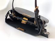 FENDI | Peekaboo Soft Small Bag Black leather bag - 6