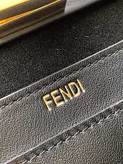 FENDI | Peekaboo Soft Small Bag Black leather bag - 2