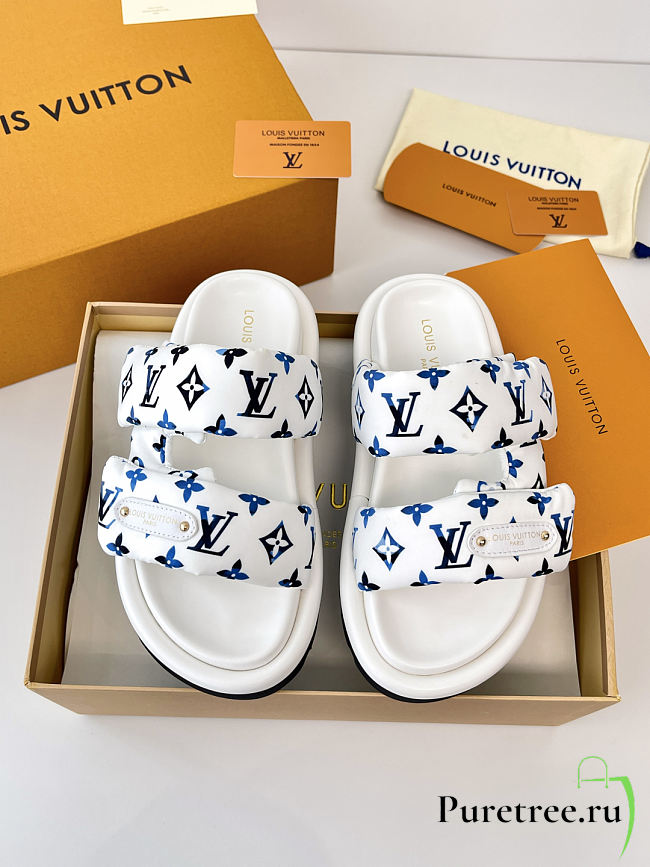 LOUIS VUITTON | Pool Pillow Comfort Monogram Sandals 03 - 1