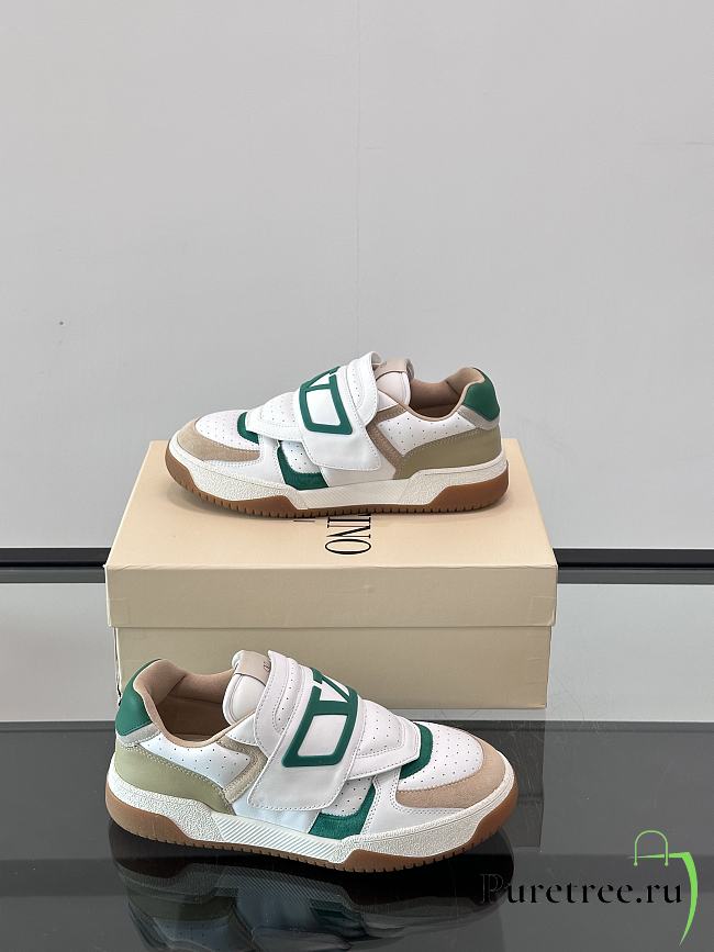 VALENTINO | Joie de Jouer Shoes In Green  - 1