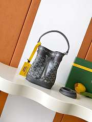 GOYARD | Petit Flot Mini – Bucket Bag Chevron Canvas In Gray - 6