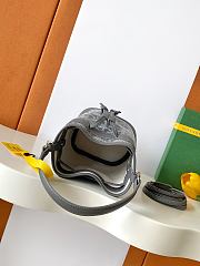 GOYARD | Petit Flot Mini – Bucket Bag Chevron Canvas In Gray - 5