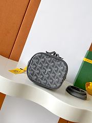 GOYARD | Petit Flot Mini – Bucket Bag Chevron Canvas In Gray - 4
