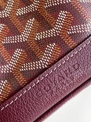 GOYARD | Petit Flot Mini – Bucket Bag Chevron Canvas In Burgundy - 2