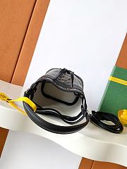 GOYARD | Petit Flot Mini – Bucket Bag Chevron Canvas In Black - 6