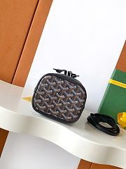 GOYARD | Petit Flot Mini – Bucket Bag Chevron Canvas In Black - 4