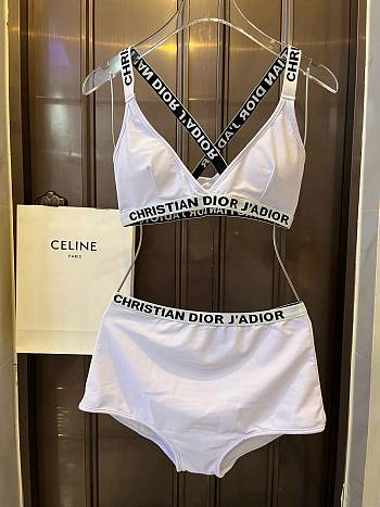 Dior two-piece swimsuit