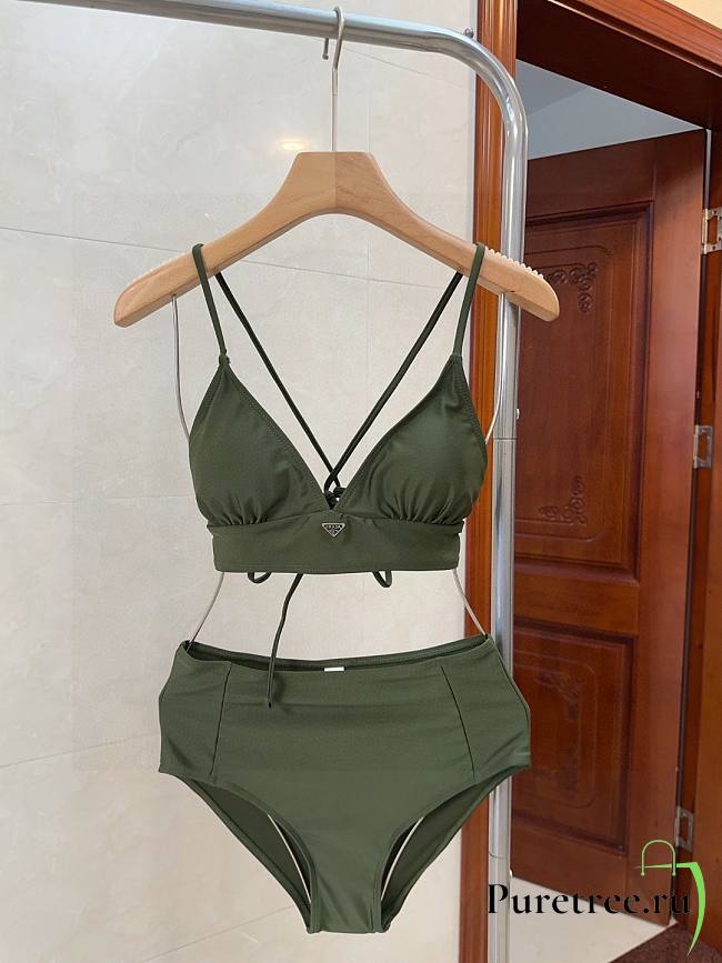 Prada swimsuit in green  - 1