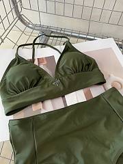 Prada swimsuit in green  - 2