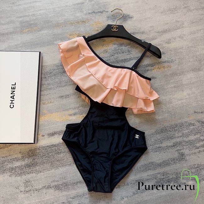 Chanel swimsuit bikini in black 01 - 1