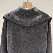 Bottega Veneta Woolen Button Knitwear In Black - 3