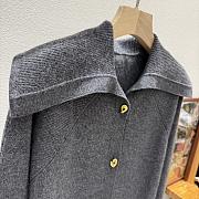 Bottega Veneta Woolen Button Knitwear In Black - 4