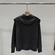 Bottega Veneta Woolen Button Knitwear In Black - 6