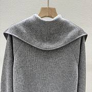Bottega Veneta Woolen Button Knitwear In Gray - 3